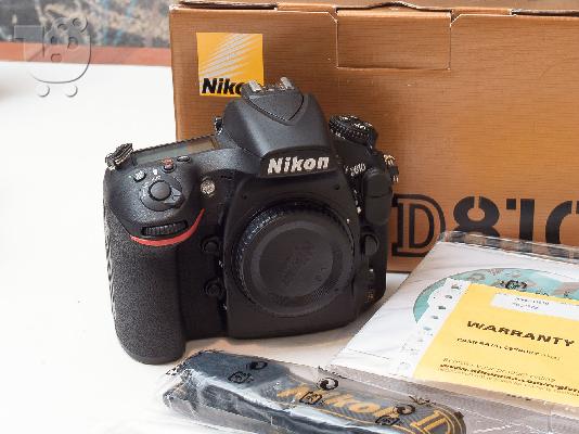 PoulaTo: Nikon D810 με φορμά FX 36.3MP ψηφιακή φωτογραφική μηχανή SLR Body Brand New